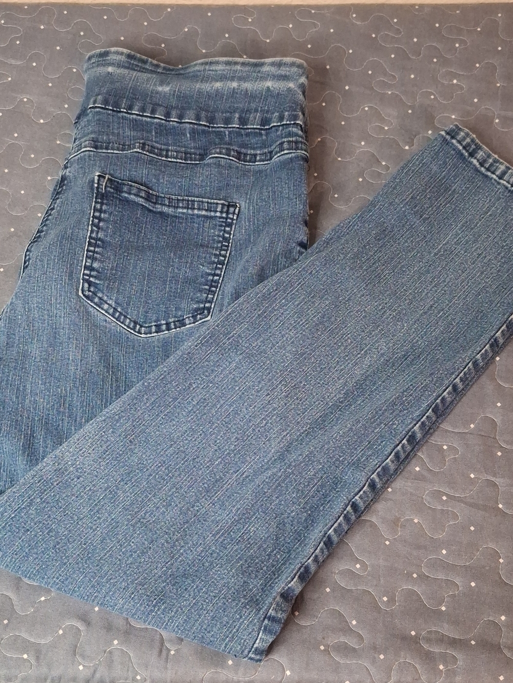 Ruby Rd. pull-on jeans Size 14 Good Used Jeans